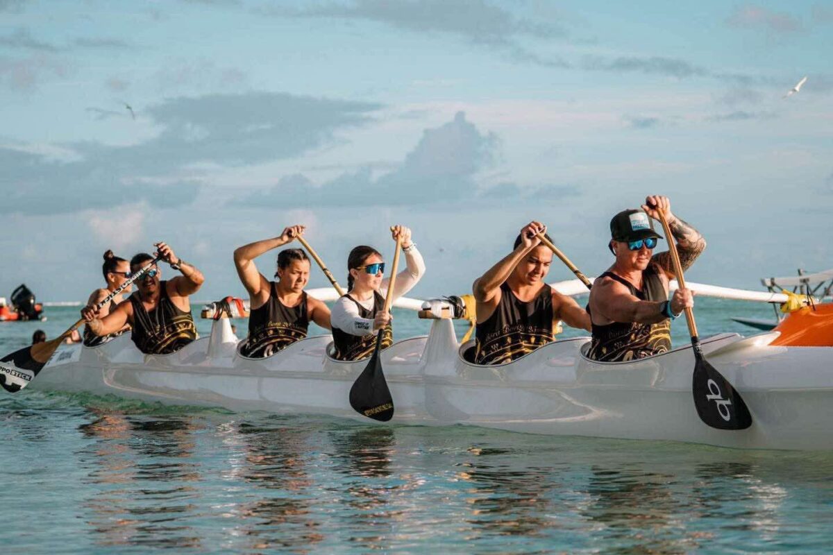 paddler during a competition