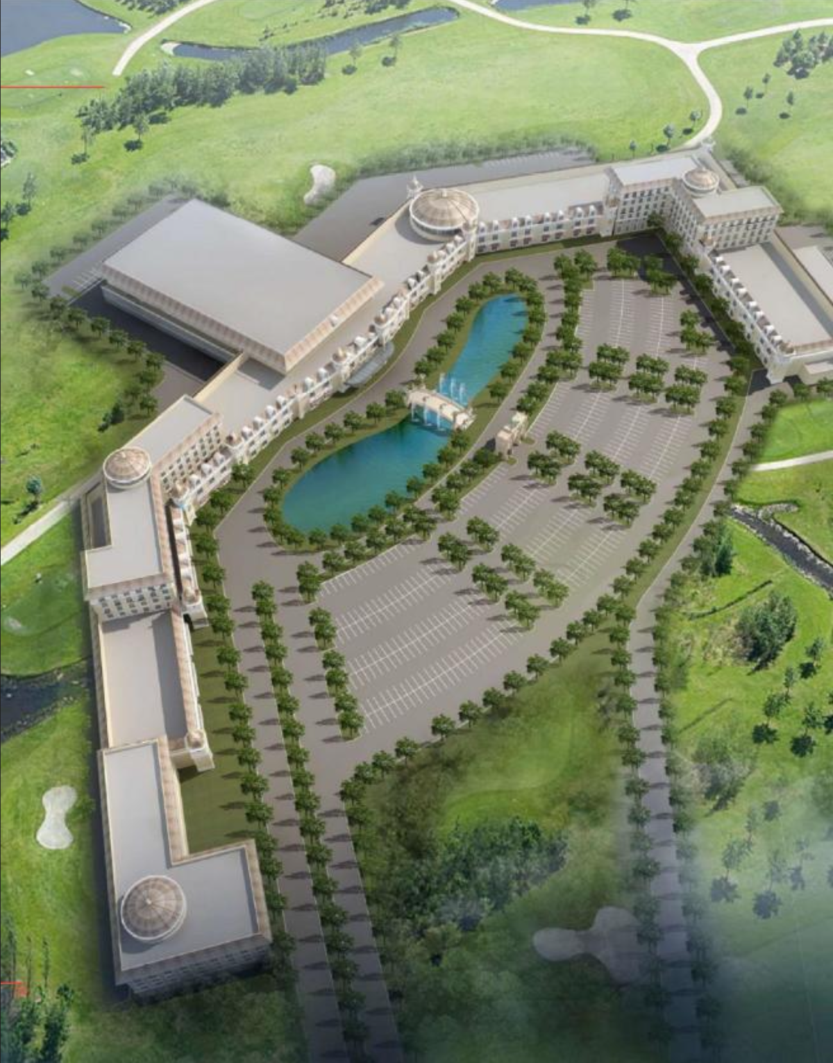 preliminary sketch depicts Magic Palace’s plans for an expansion.