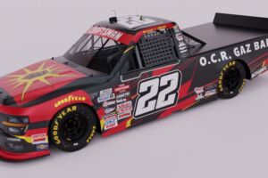 Derek White Racing pickup truck