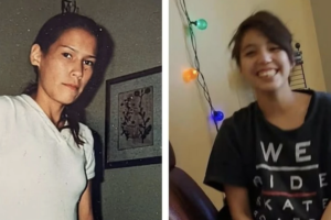 Morgan Harris (left) and Marcedes Myran (right)
