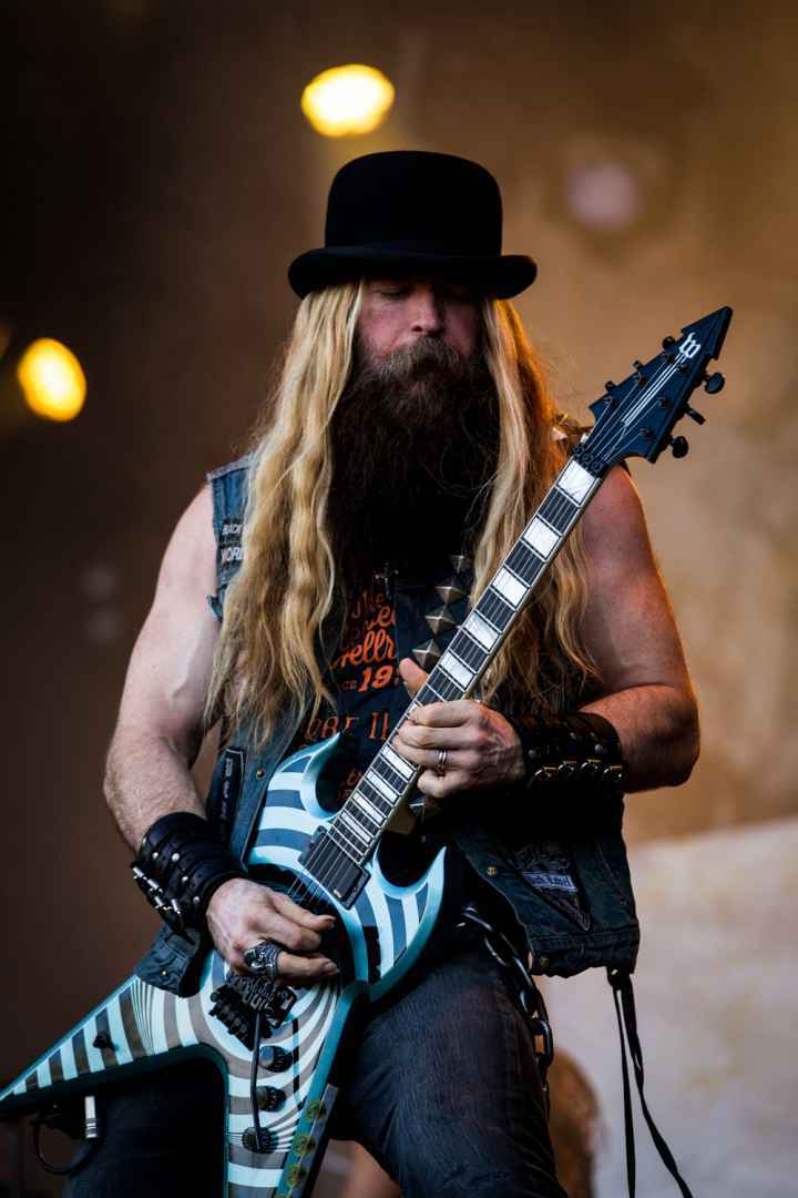 MONTREAL, QUE.: August 7, 2016-- Zakk Wylde performs during the second day of the 2016 Heavy Montreal festival at Parc Jean Drapeau on Sunday August 7, 2016.  (Tim Snow / EVENKO MANDATORY CREDIT)