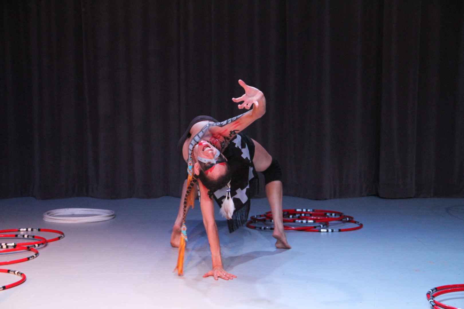 Courtesy Raeesa Lalani Caption: Barbara Diabo performed an excerpt from her latest dance piece on Wednesday night to open Halifax’s annual Prismatic Arts Festival