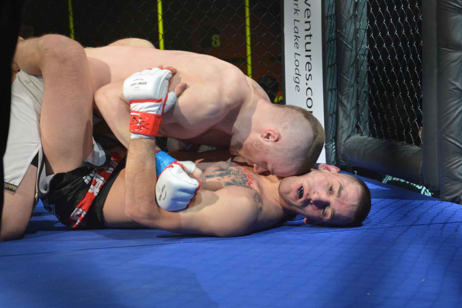 Zander McComber's last pro fight was a frustrating three rounds that saw him pinned to the mat with few chances to grapple. (Daniel J. Rowe, The Eastern Door)