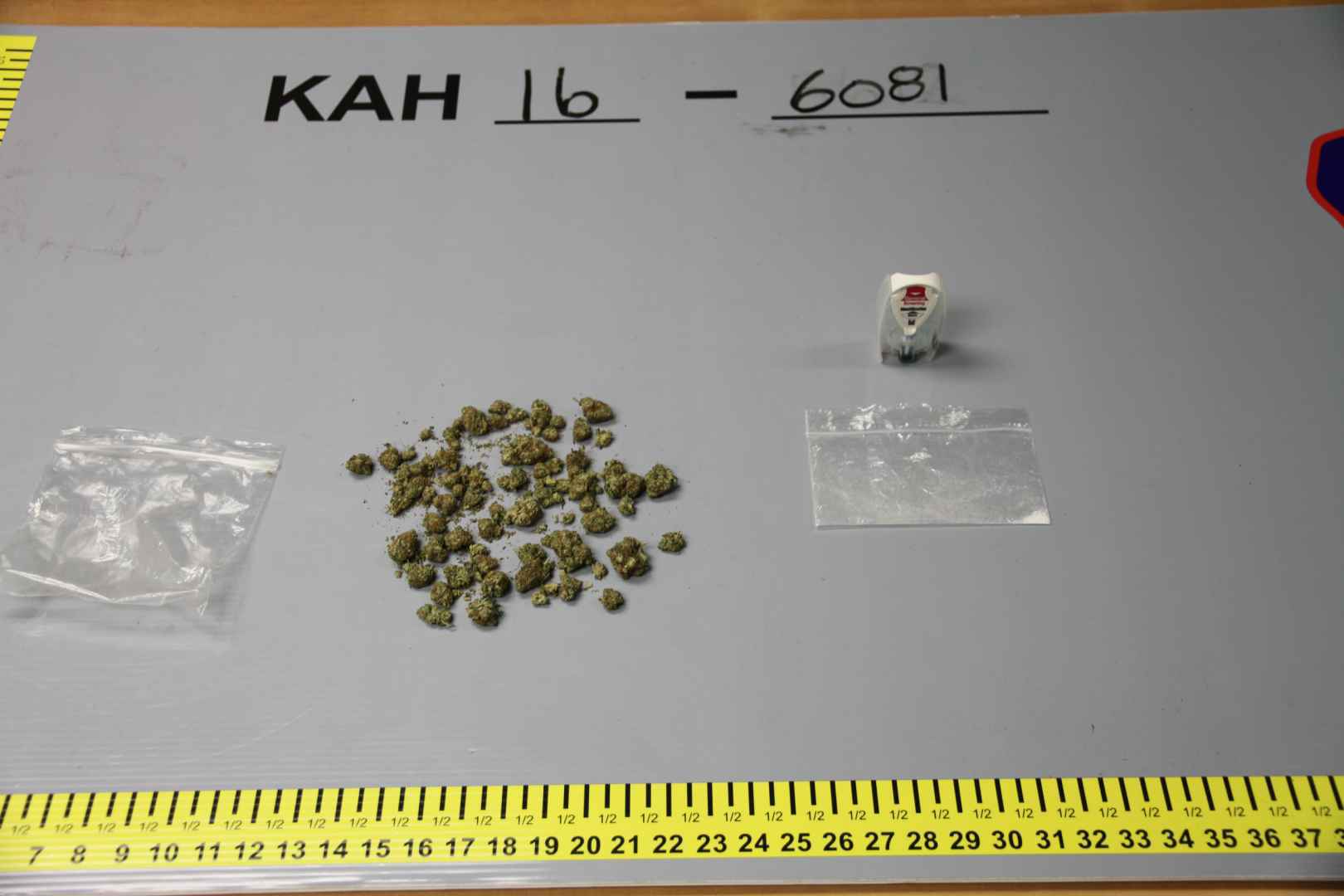 Three men and a woman were nabbed at a bar in Kahnawake after PKs were tipped off by an anonymous caller. (courtesy - Kahnawake Peacekeepers)