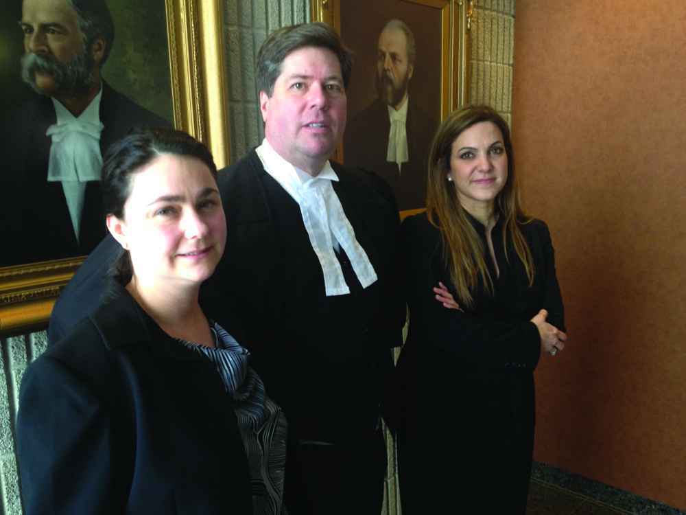 Lead attorney for the retailers, Timothy Huot, argued throughout the initial trial, and the Quebec Court of Appeal date, that the imposition of Quebec tax-collecting program for non-Native clientele fueling up in Kahnawake would put local retailers out of business. (Daniel J. Rowe, The Eastern Door)
