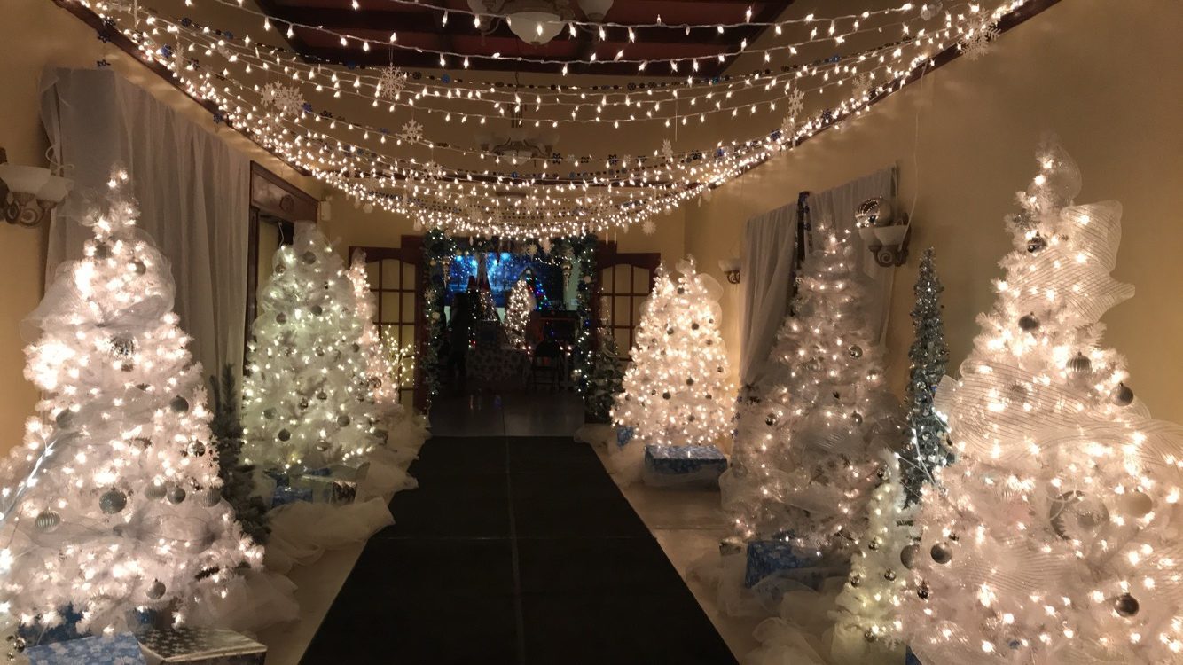 Enter and feel the holiday cheer, as the Kateri Memorial Foundation has upped its game yet again at this year's Winter Wonderland. (Jessica Deer, The Eastern Door)